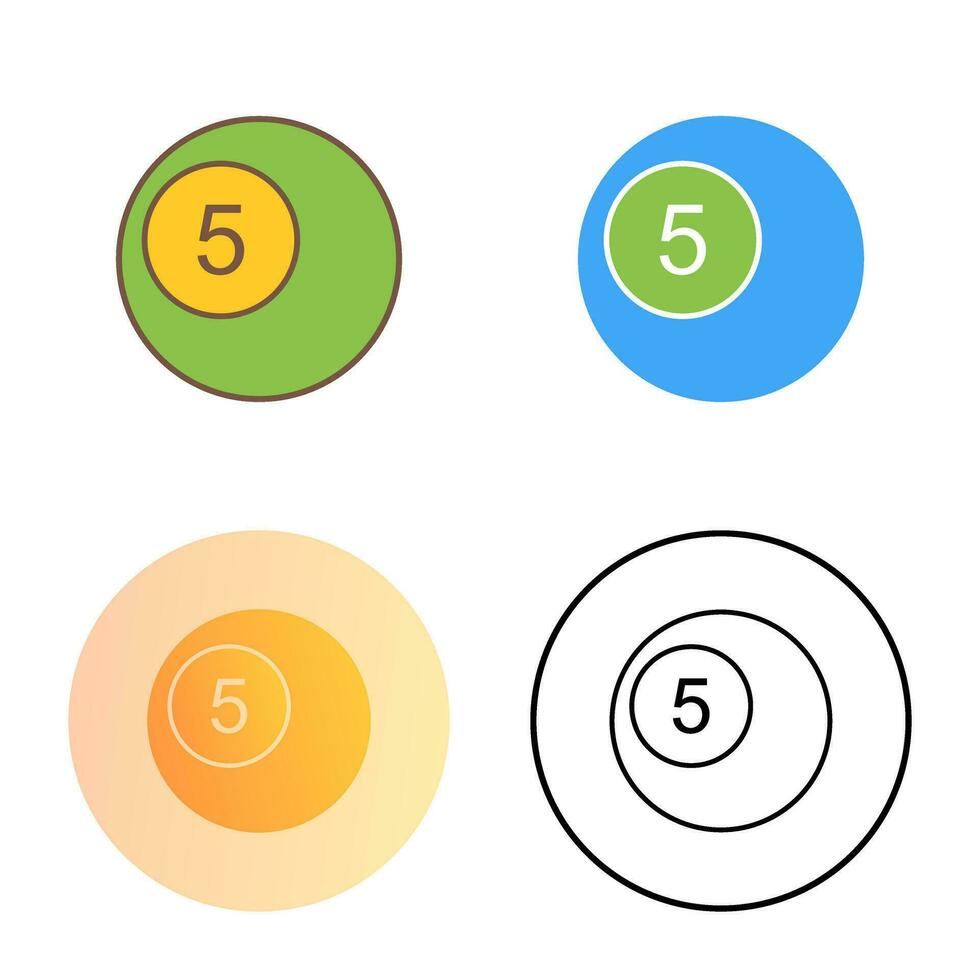Pool Balls Vector Icon