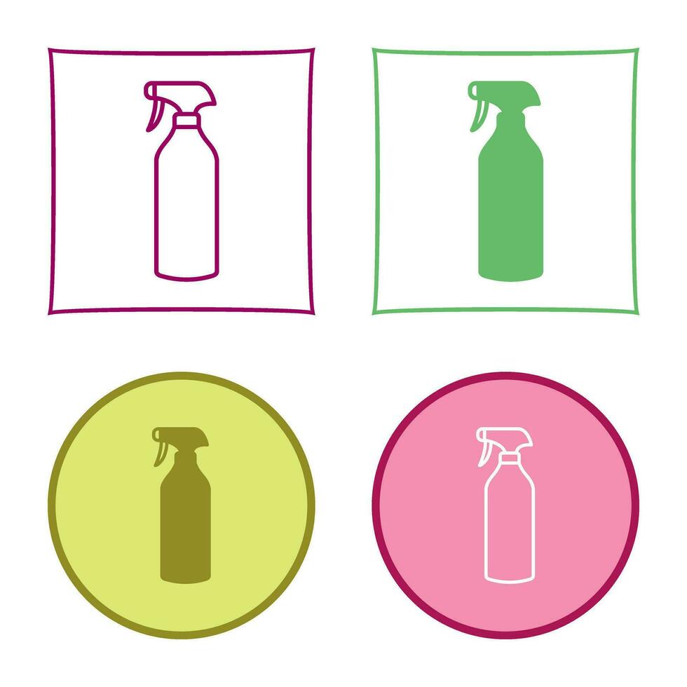 icono de vector de botella de spray