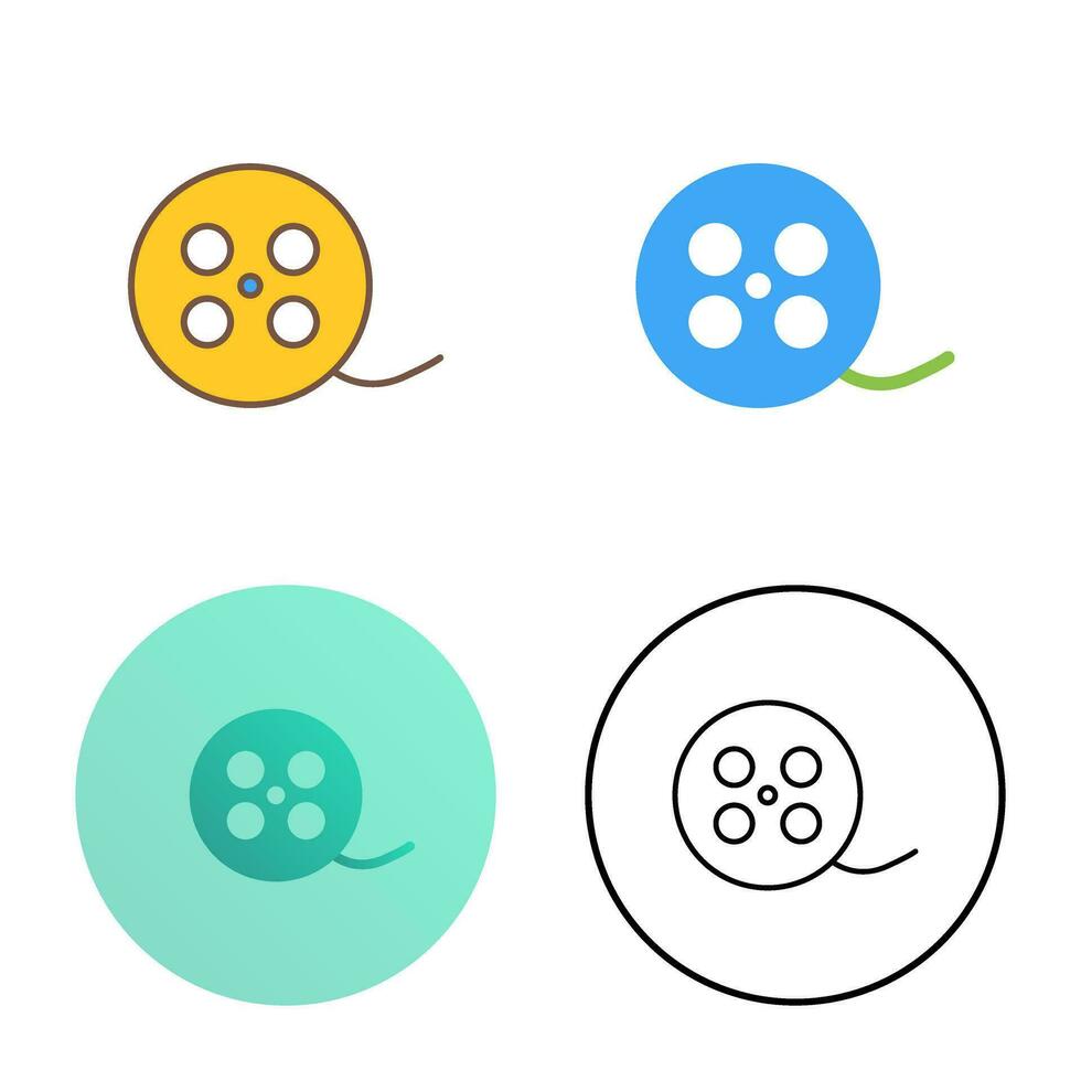 Reel Vector Icon