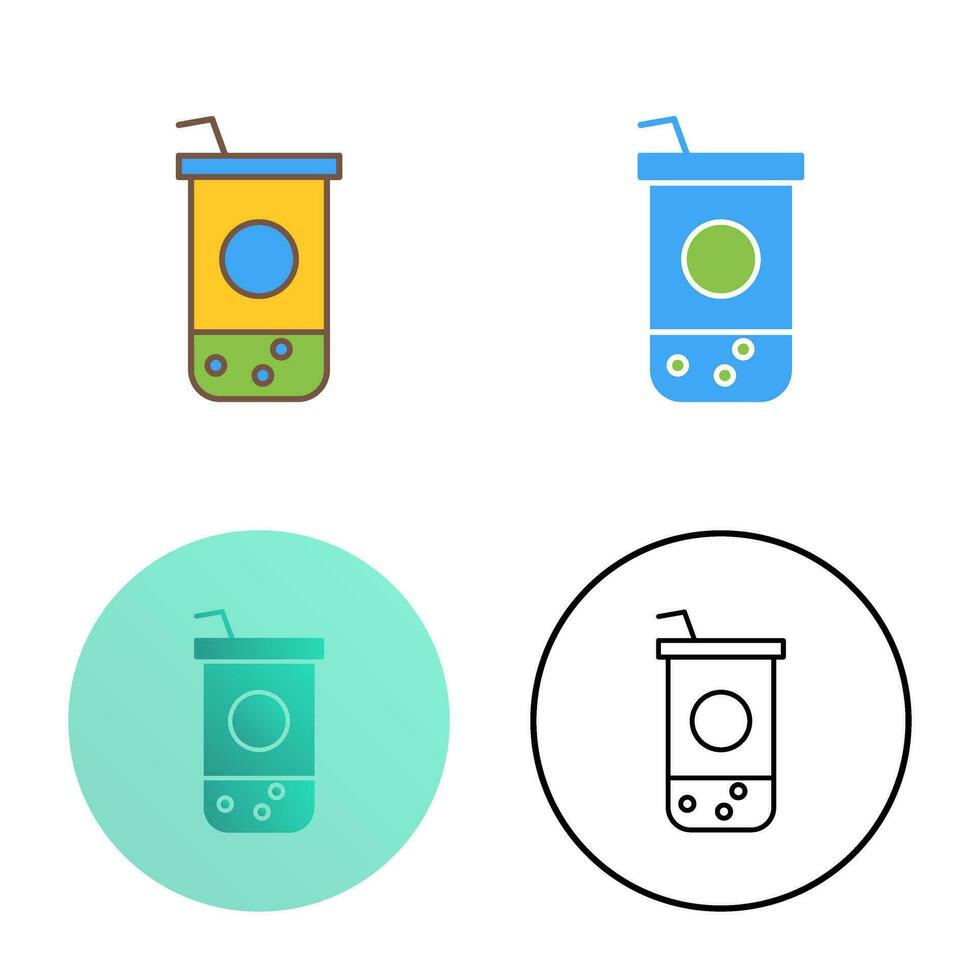 Chocolate Shake Vector Icon