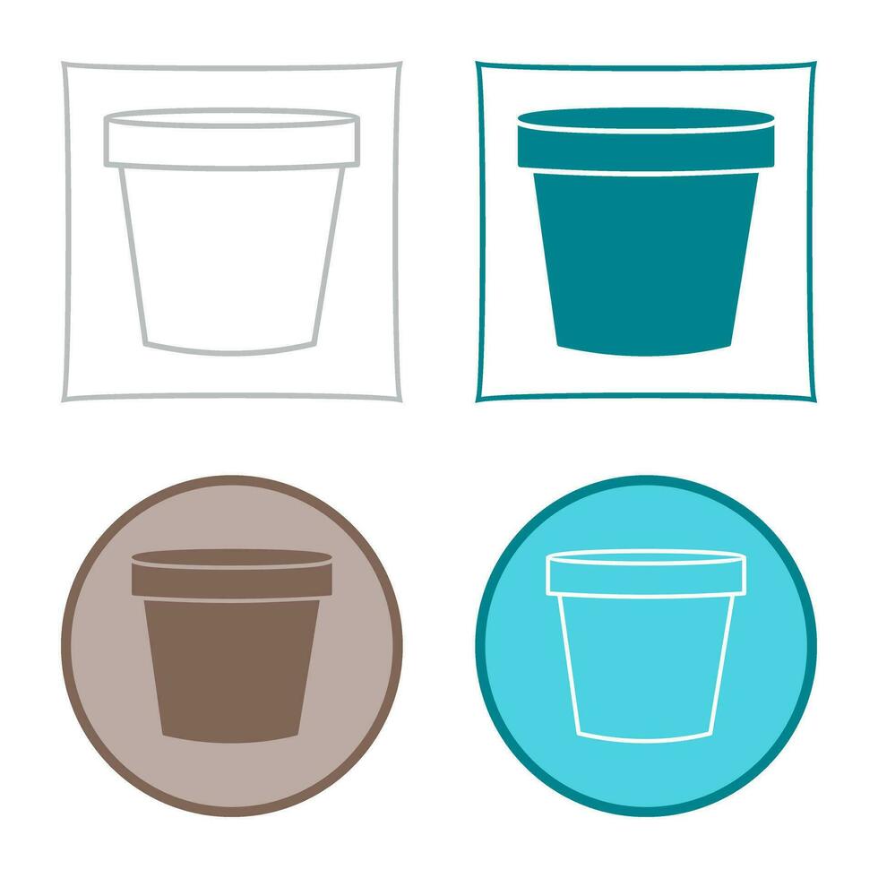 Plant Pot Vector Icon