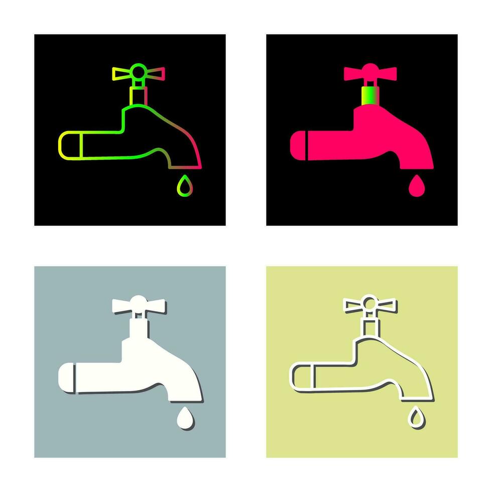 Water Tap Vector Icon