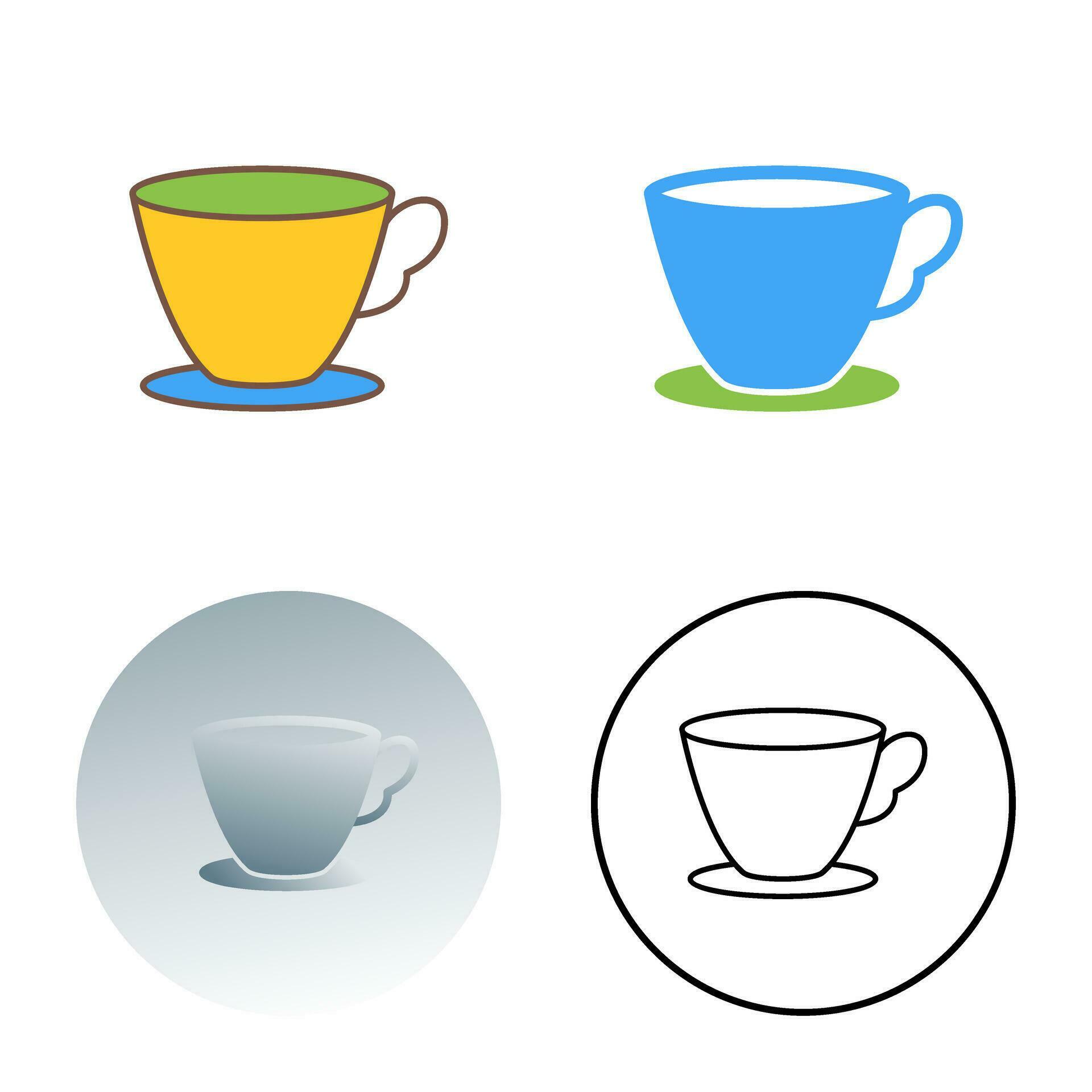 Tea Cup Vector Icon 34106742 Vector Art at Vecteezy