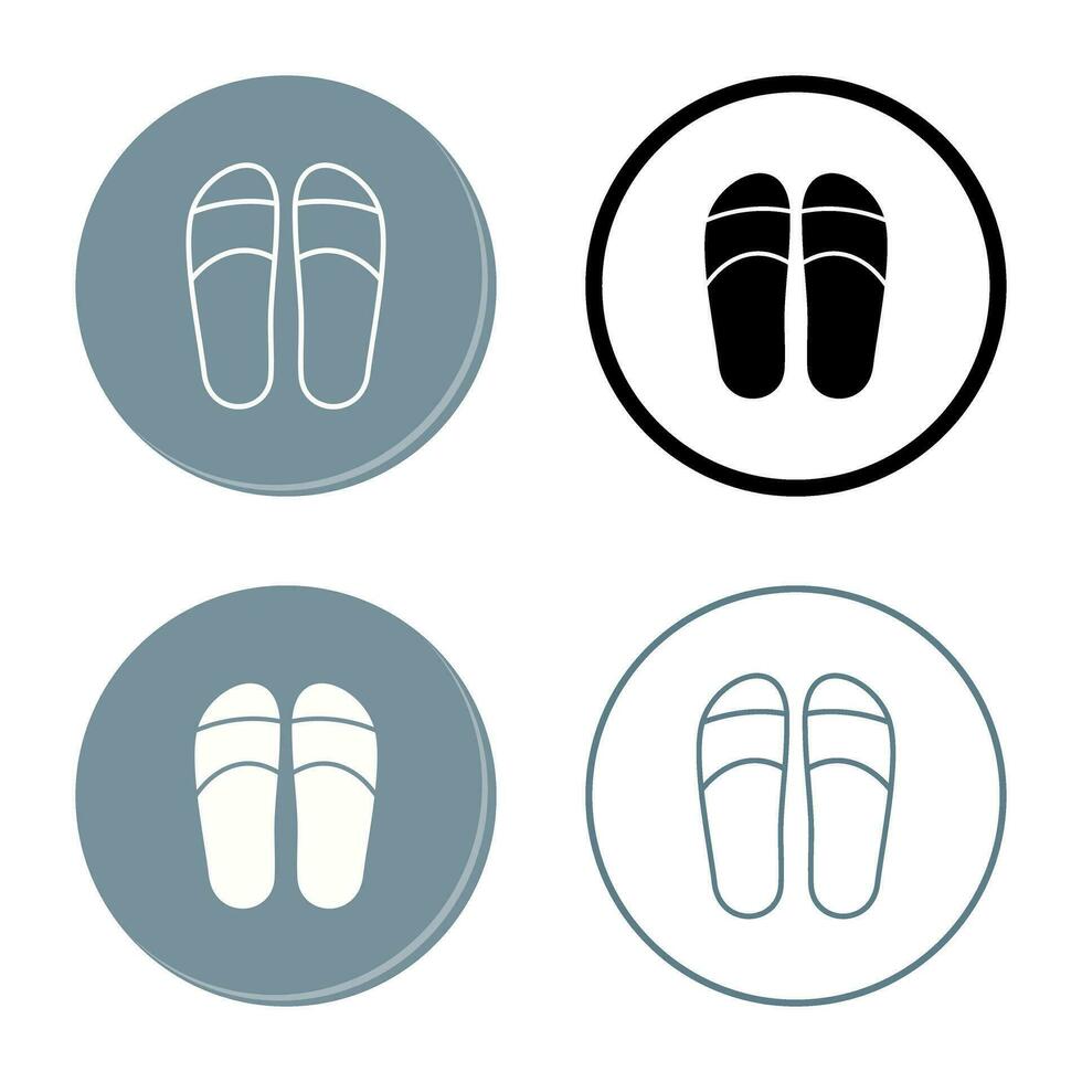 Slippers Vector Icon