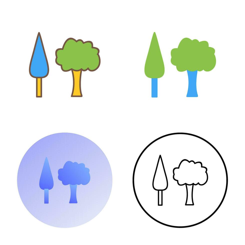 Trees Vector Icon