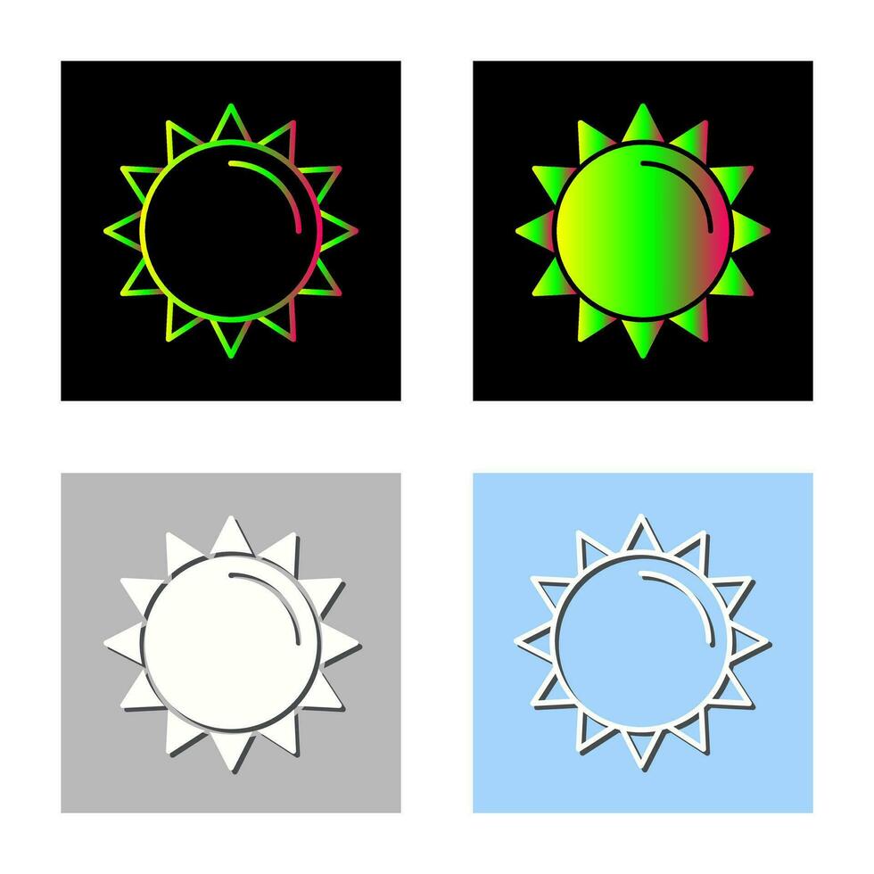 Sun Vector Icon