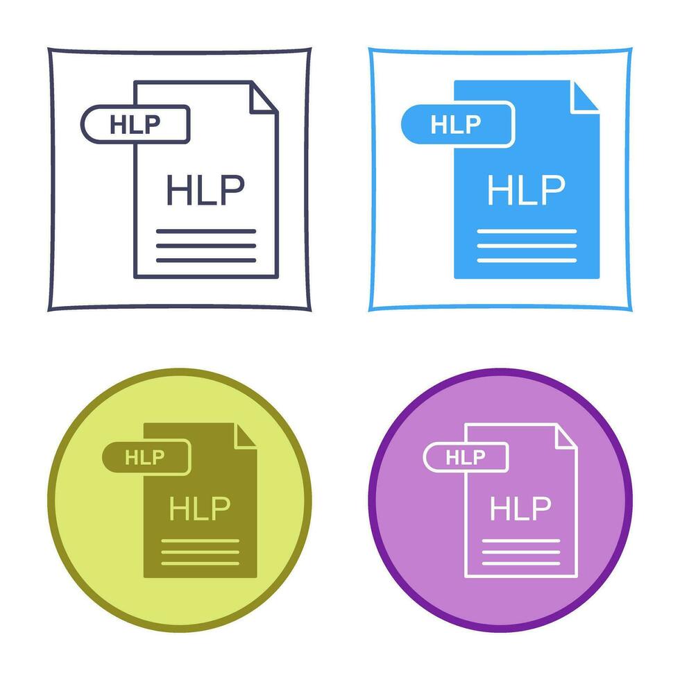 HLP Vector Icon