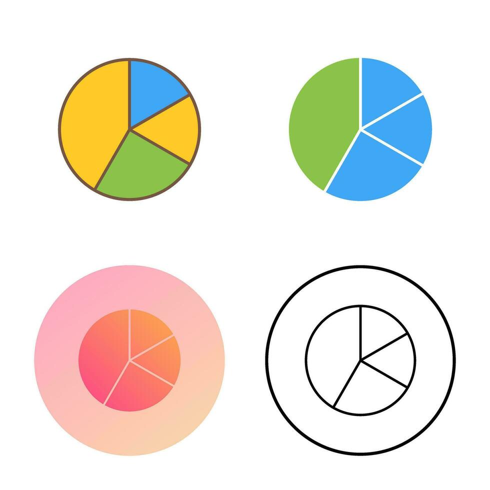 Pie Chart Vector Icon
