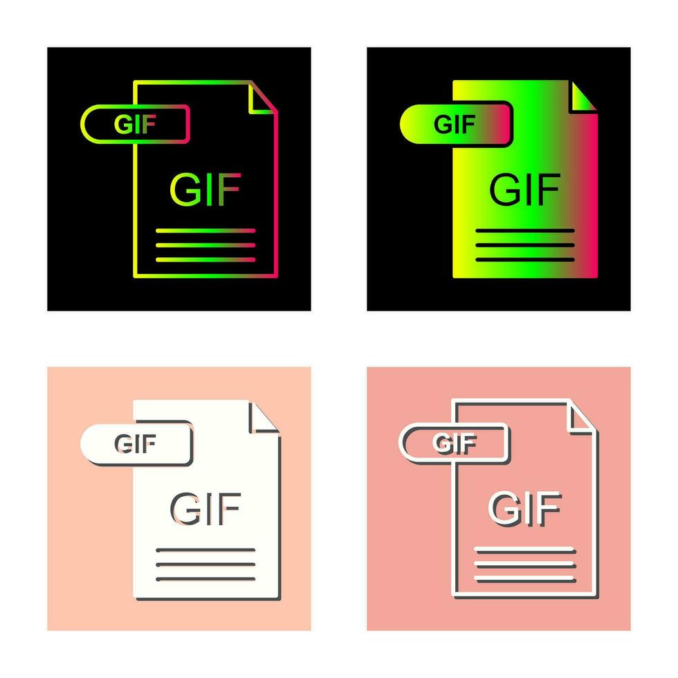 GIF Vector Icon