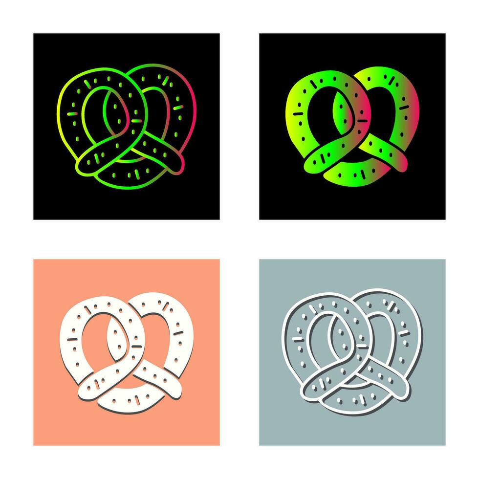 Pretzel Vector Icon