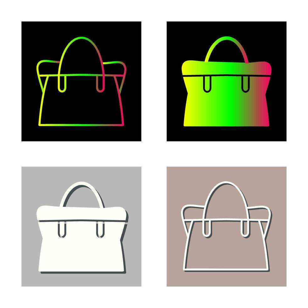 icono de vector de bolsa