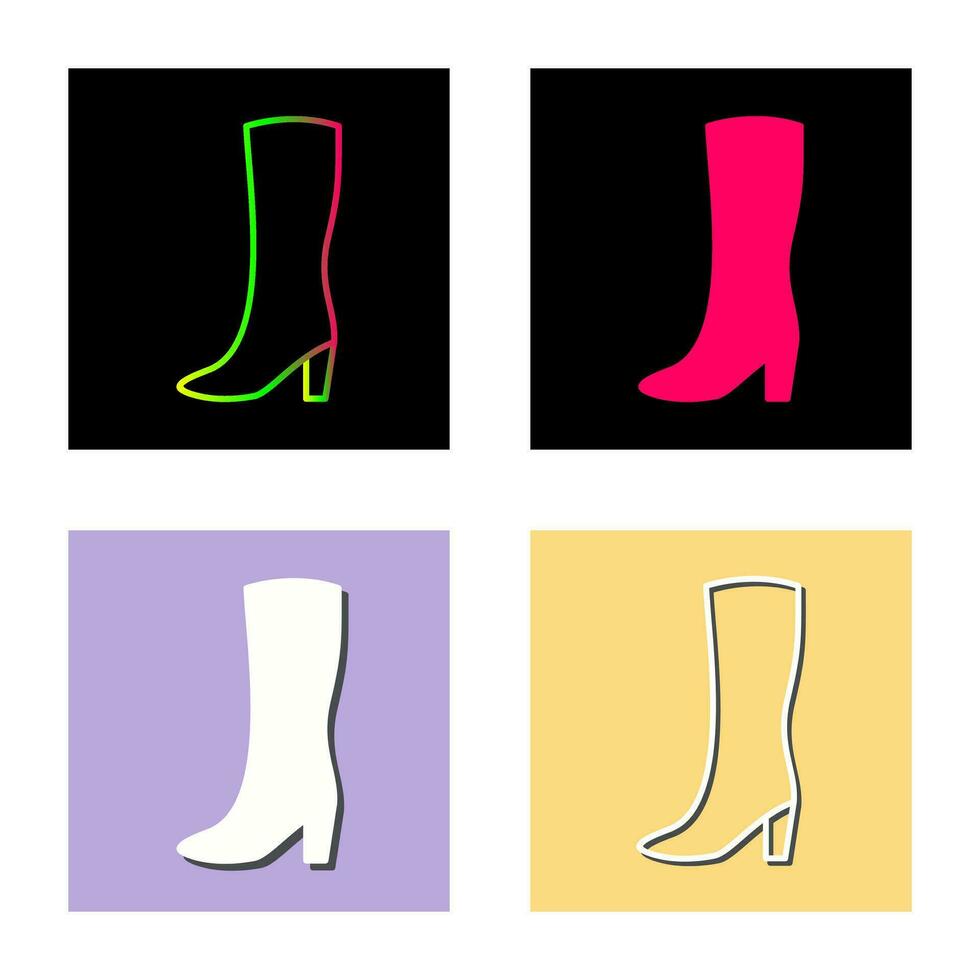 Long Boots Vector Icon