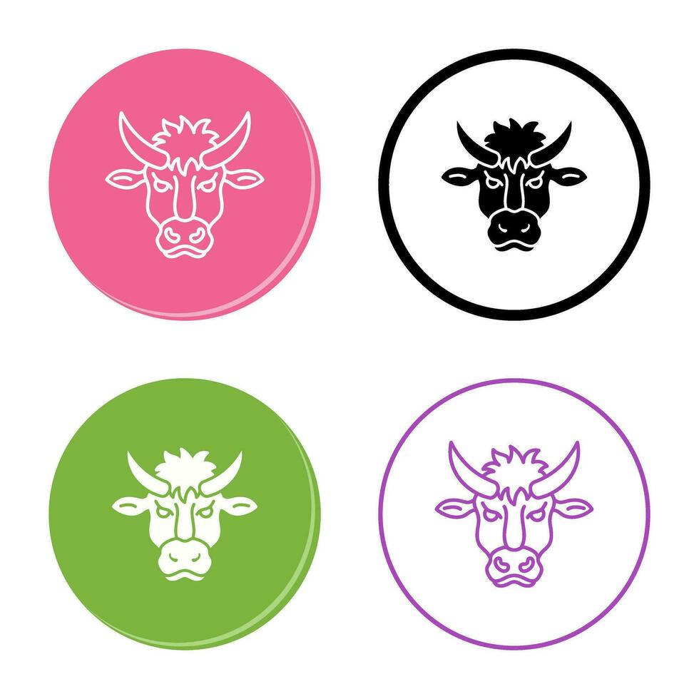 Bison Vector Icon