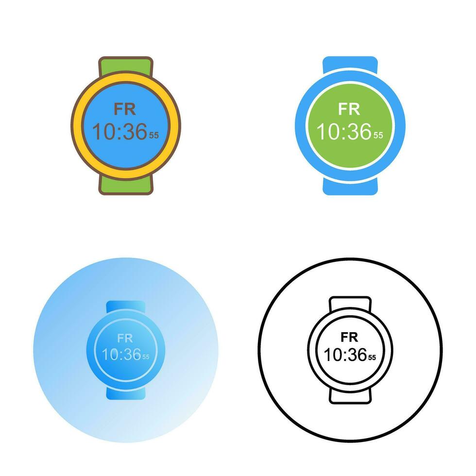 Sports Watch Vector Icon