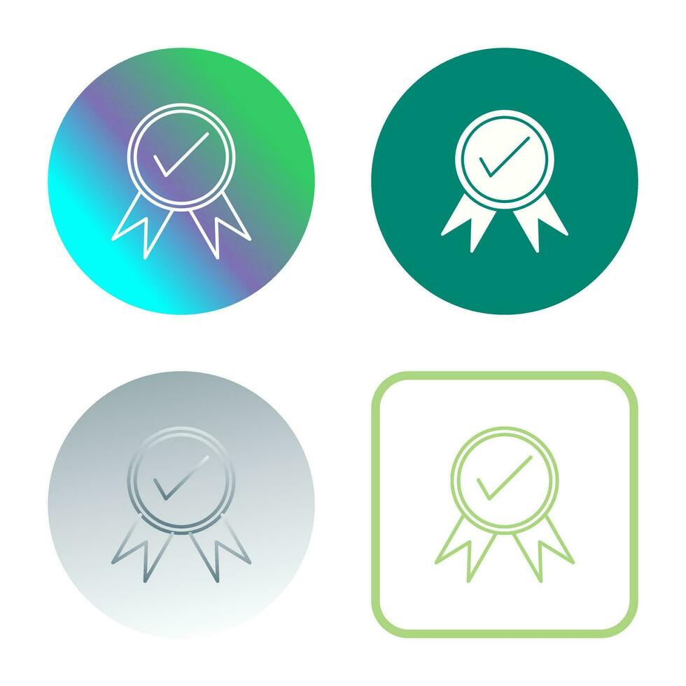 Unique Quality Control Vector Icon