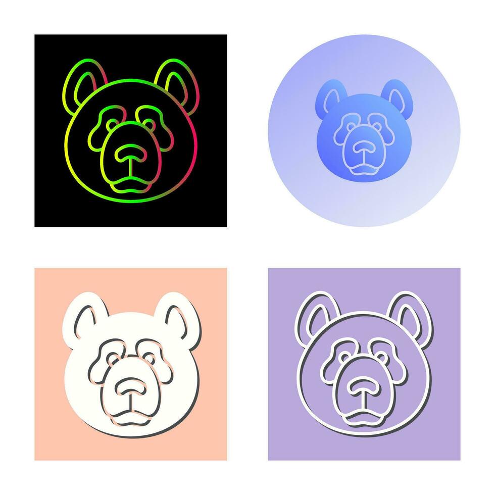 Panda Vector Icon 34107814 Vector Art at Vecteezy