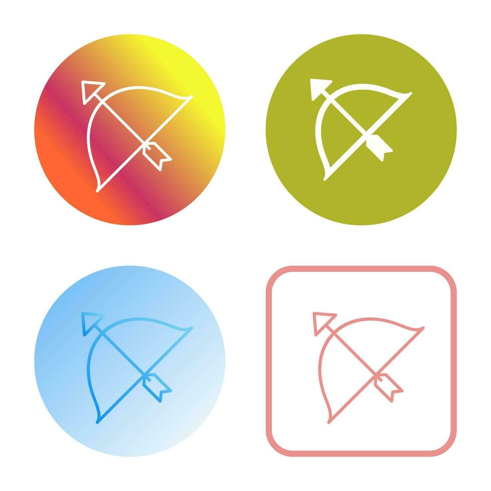 Unique Archery Vector Icon