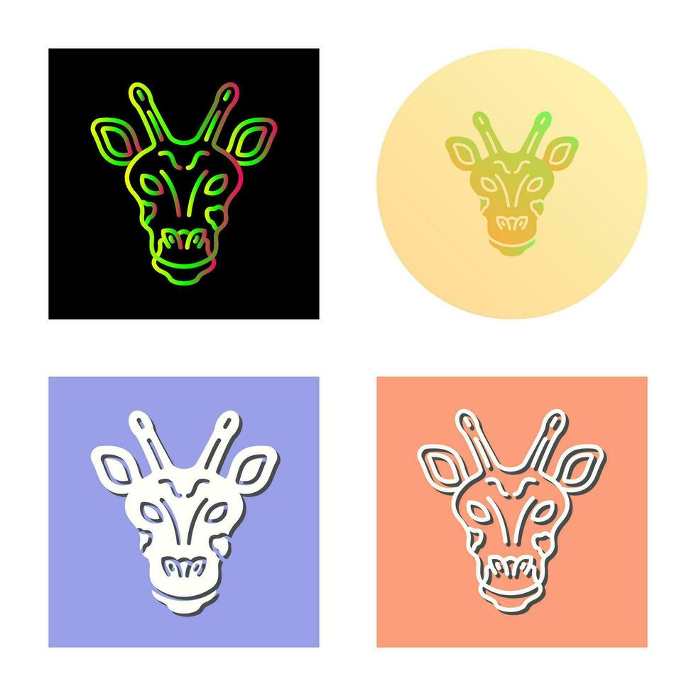 Giraffe Vector Icon