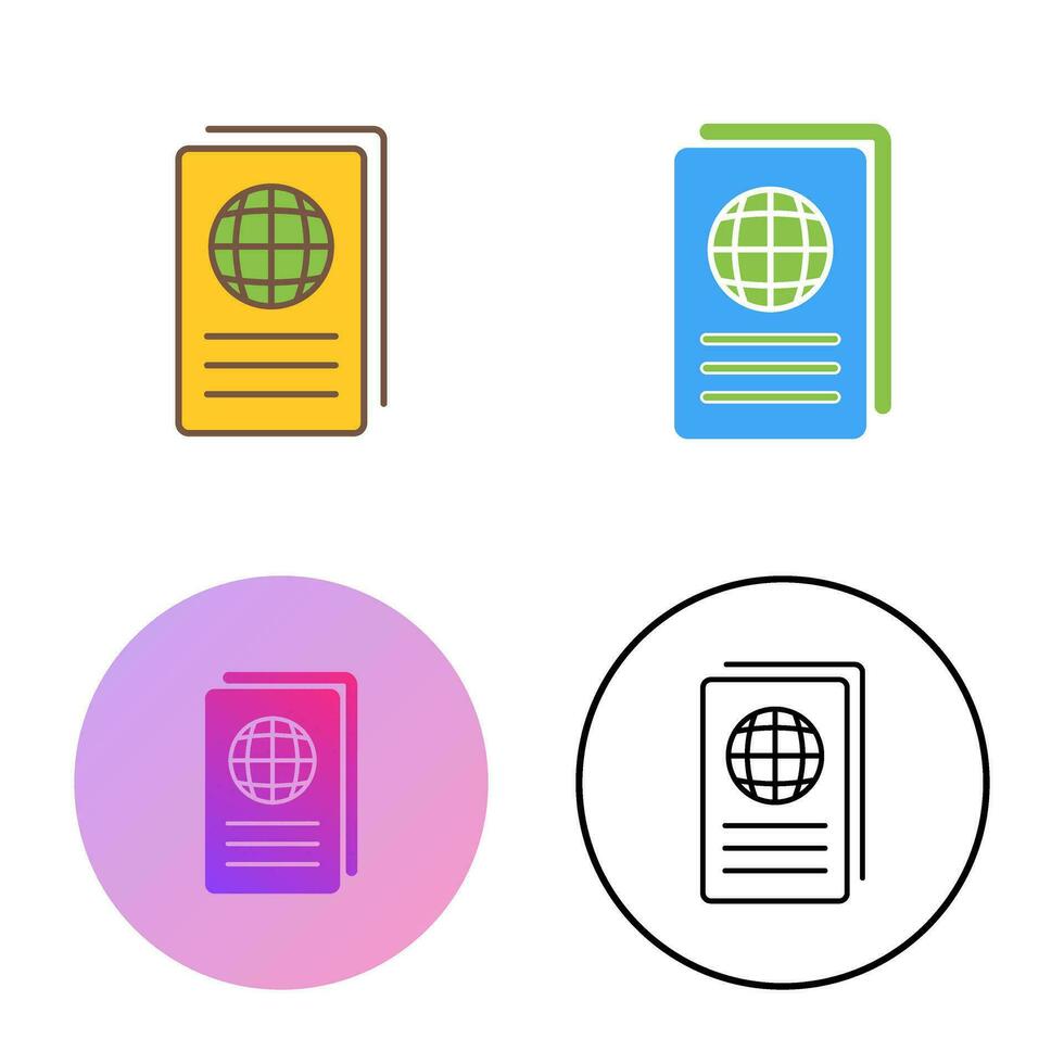 Global Report Vector Icon