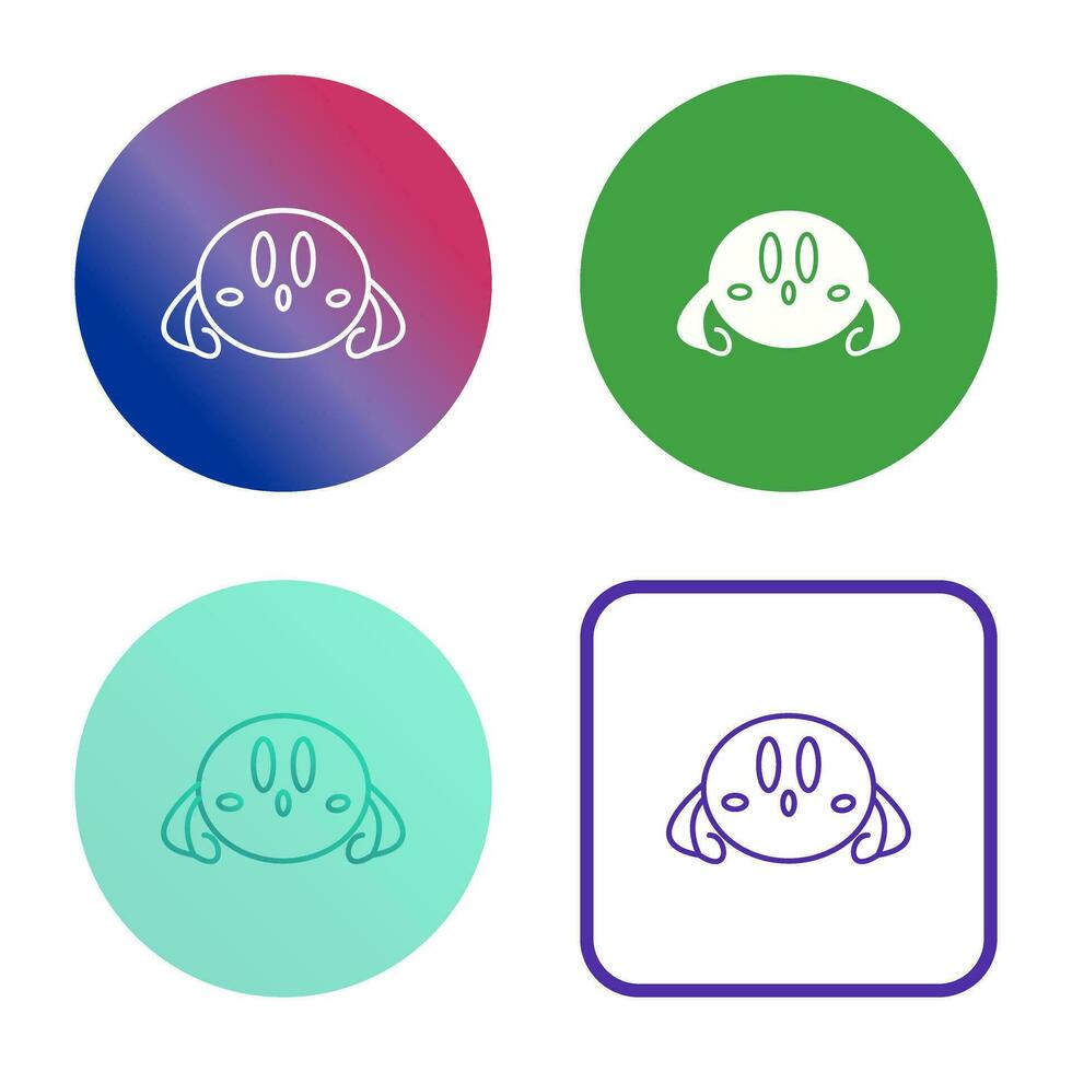 Unique Game Character Vector Icon
