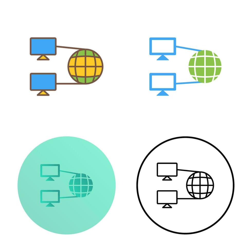 Internet Connectivity Vector Icon