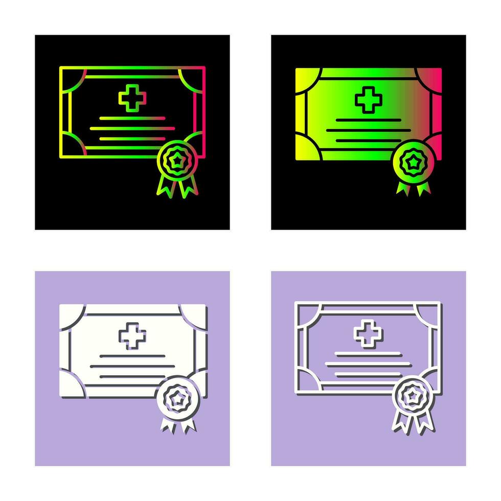 Certificate Vector Icon