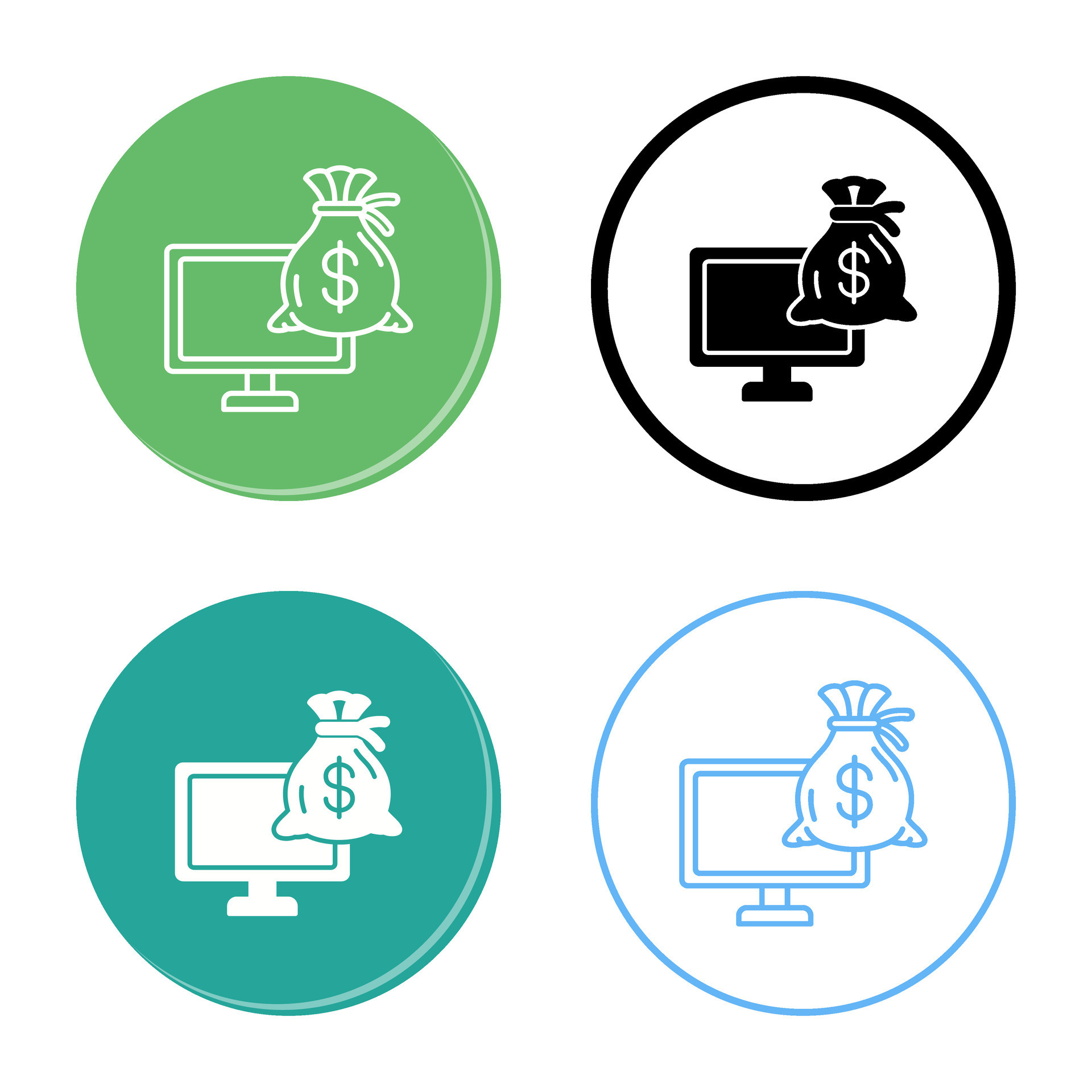 Online Loan Vector Icon 34108149 Vector Art at Vecteezy