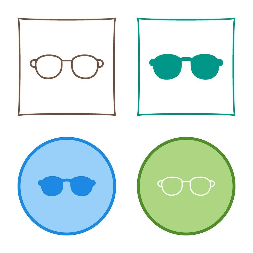 icono de vector de gafas de sol