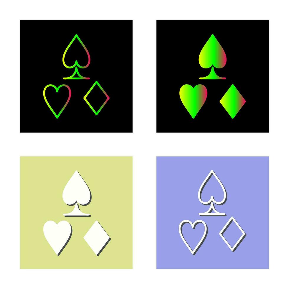 Card Suits Vector Icon