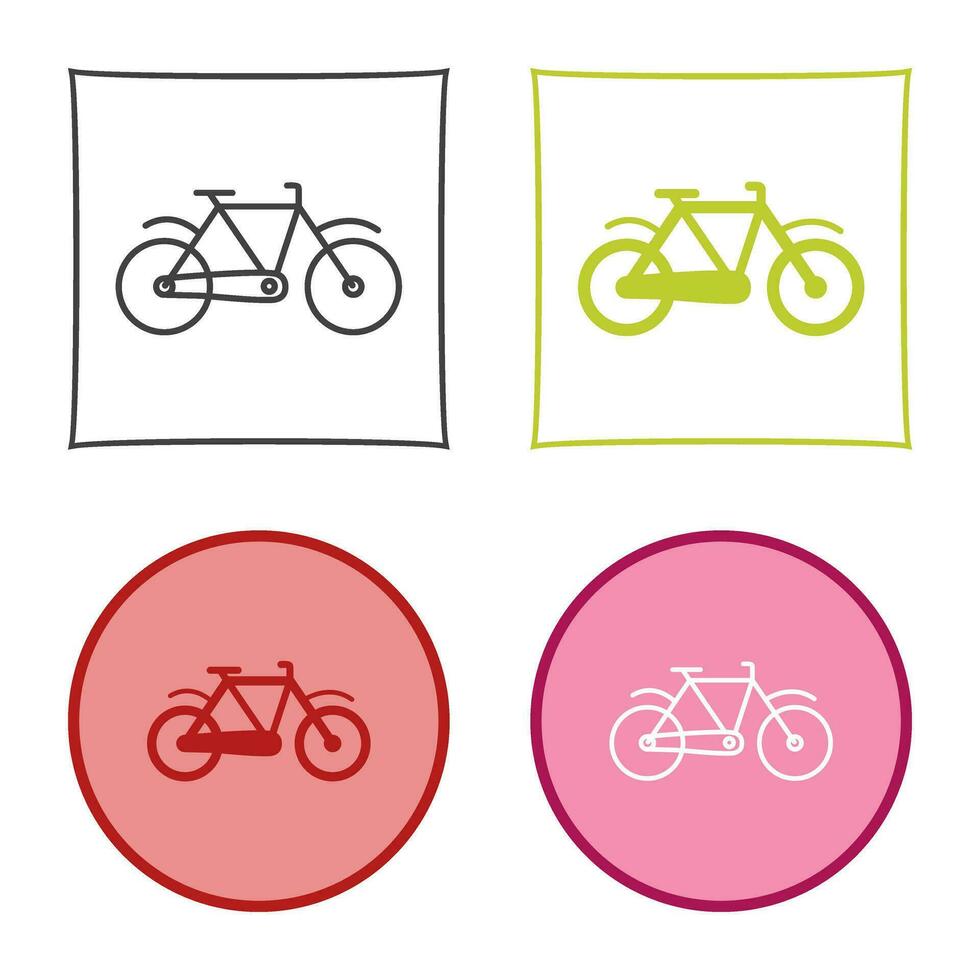 icono de vector de bicicleta