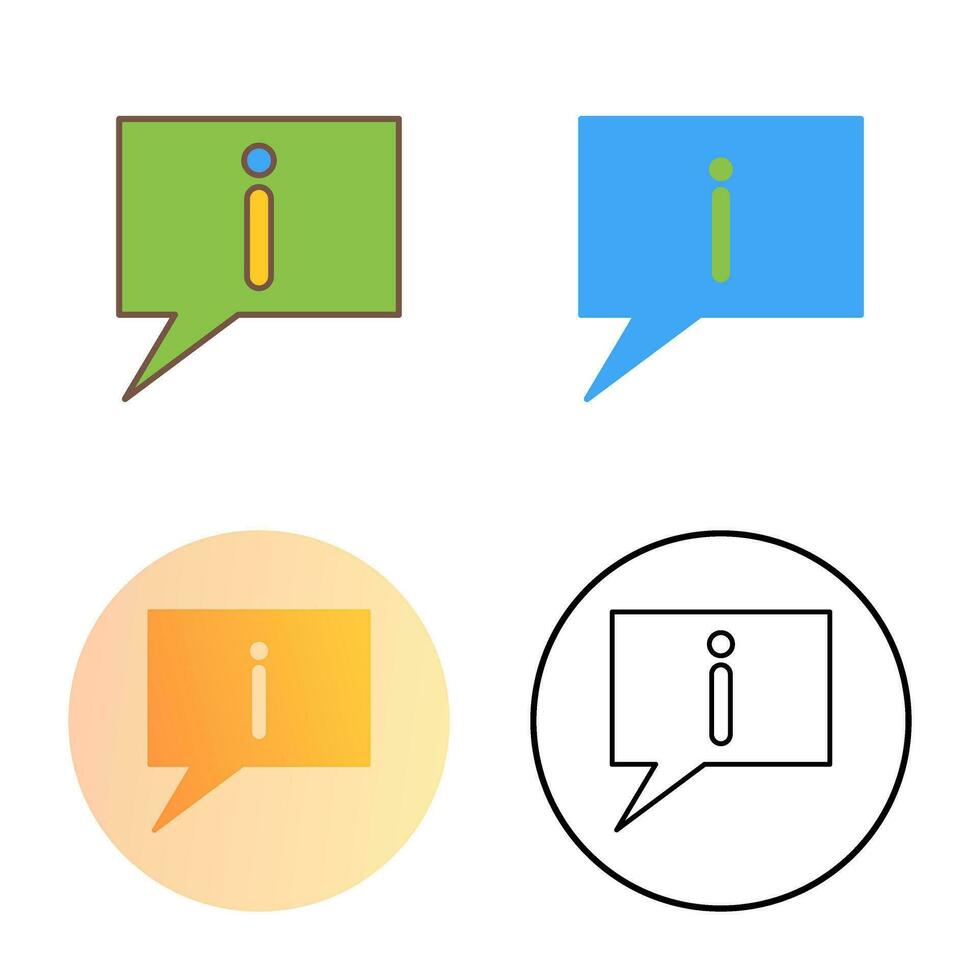 Information Vector Icon
