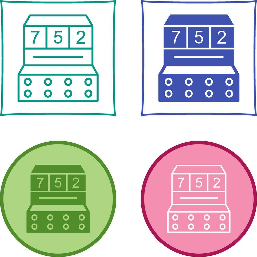 Slot Machine Vector Icon
