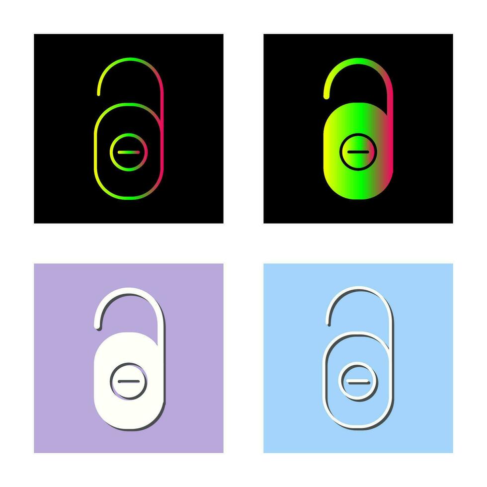 Do not Disturb Vector Icon