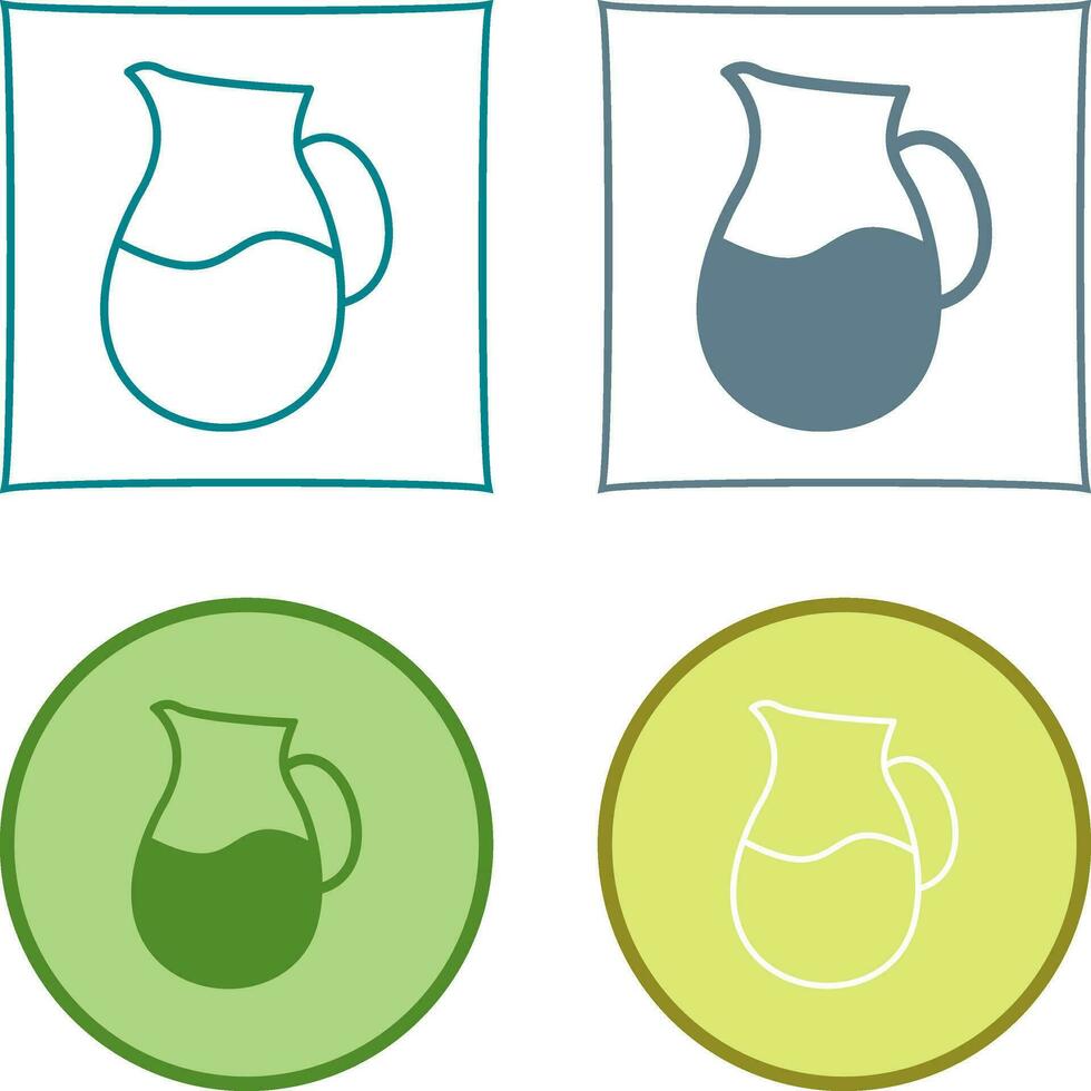 Milk Jug Vector Icon