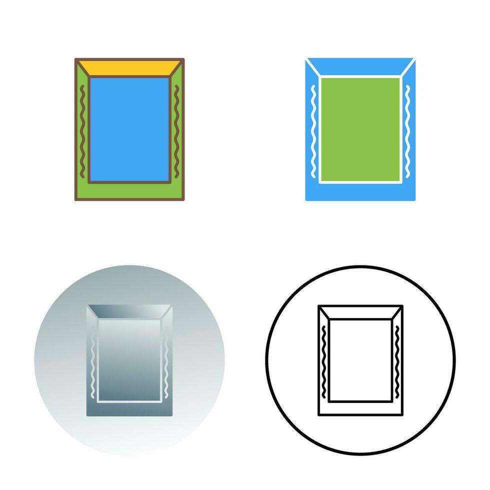 Unique Frame Vector Icon