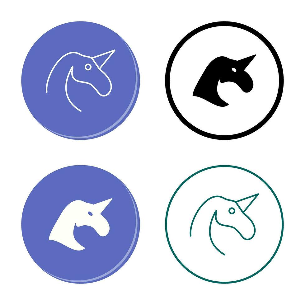 Unicorn Vector Icon