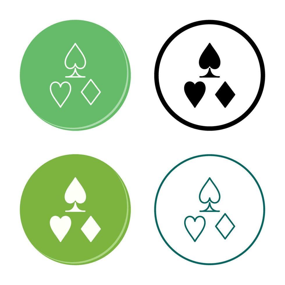 Card Suits Vector Icon