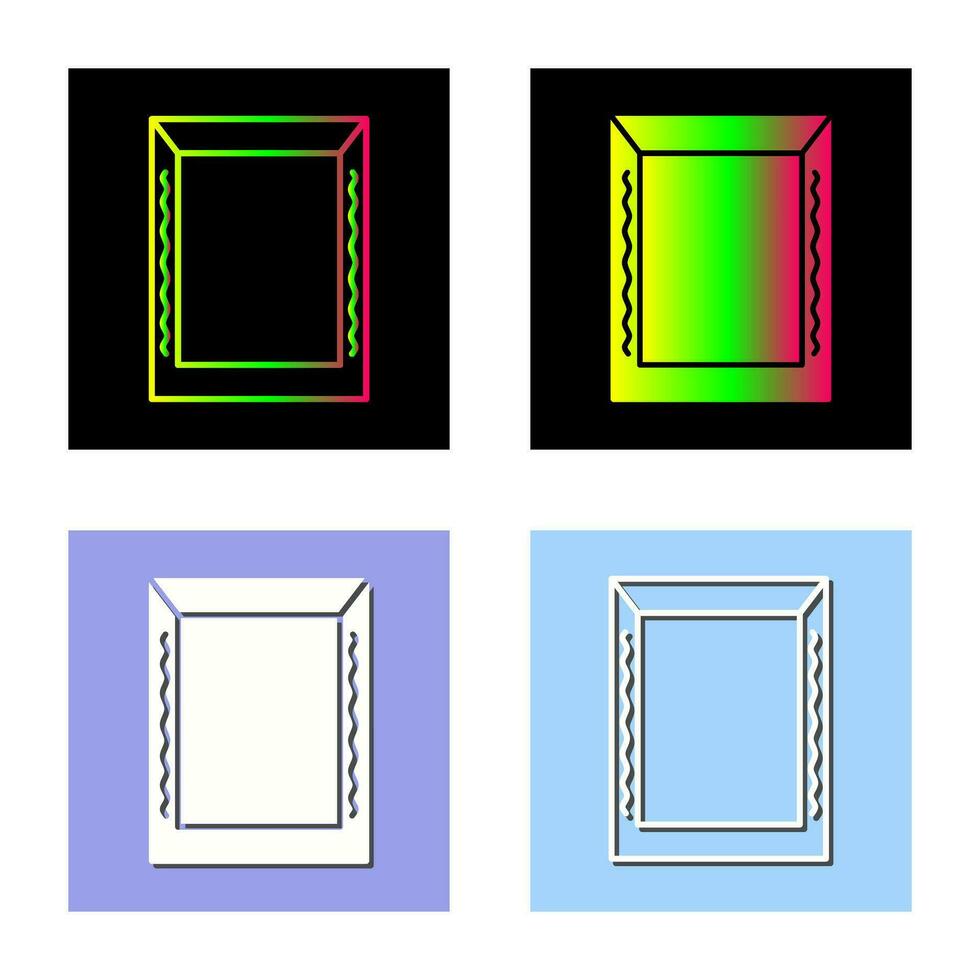 Unique Frame Vector Icon