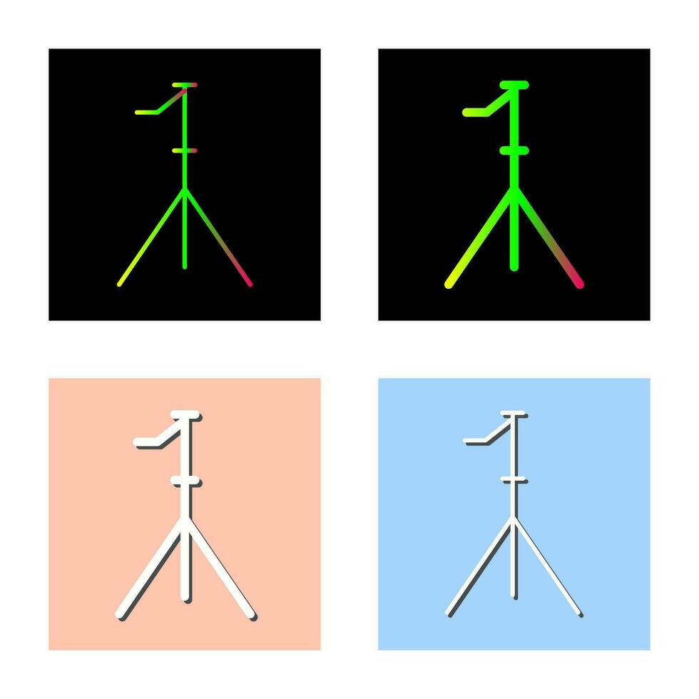 Unique Stand Vector Icon