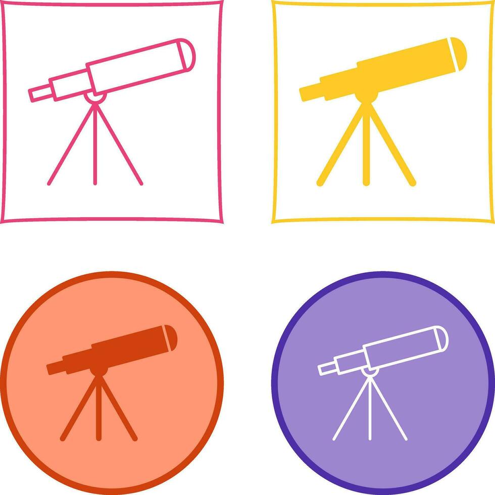 Telescope Vector Icon