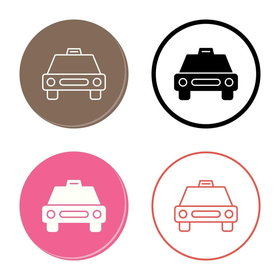 Cab Vector Icon