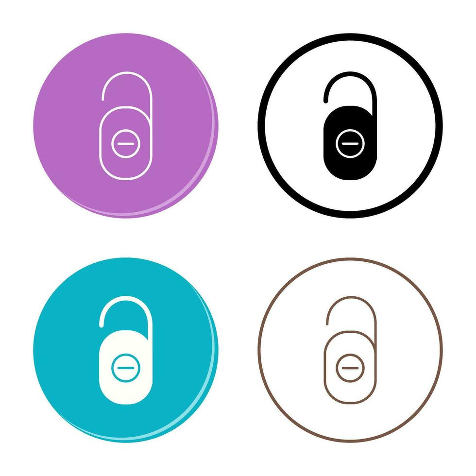 Do not Disturb Vector Icon