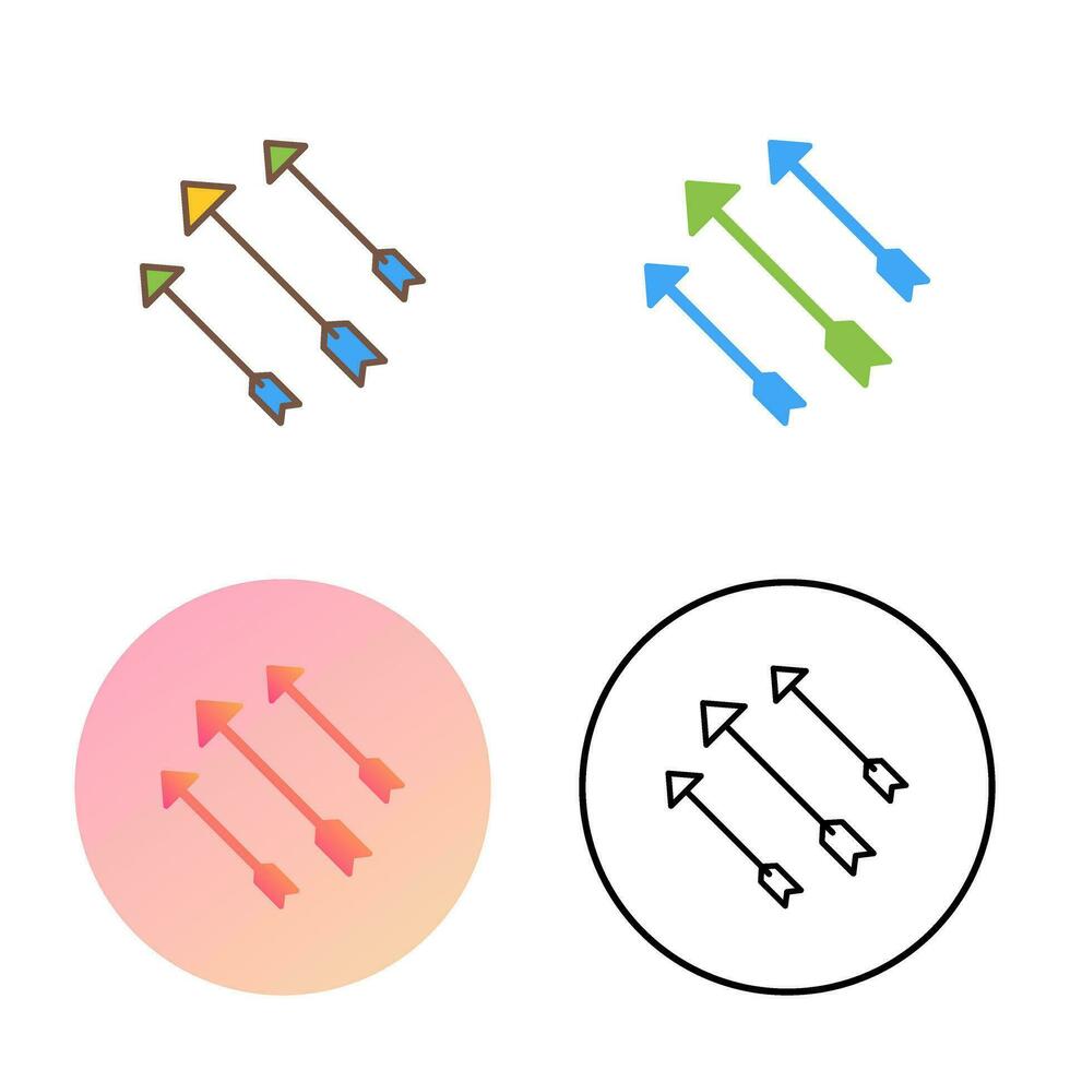 Unique Arrows Vector Icon