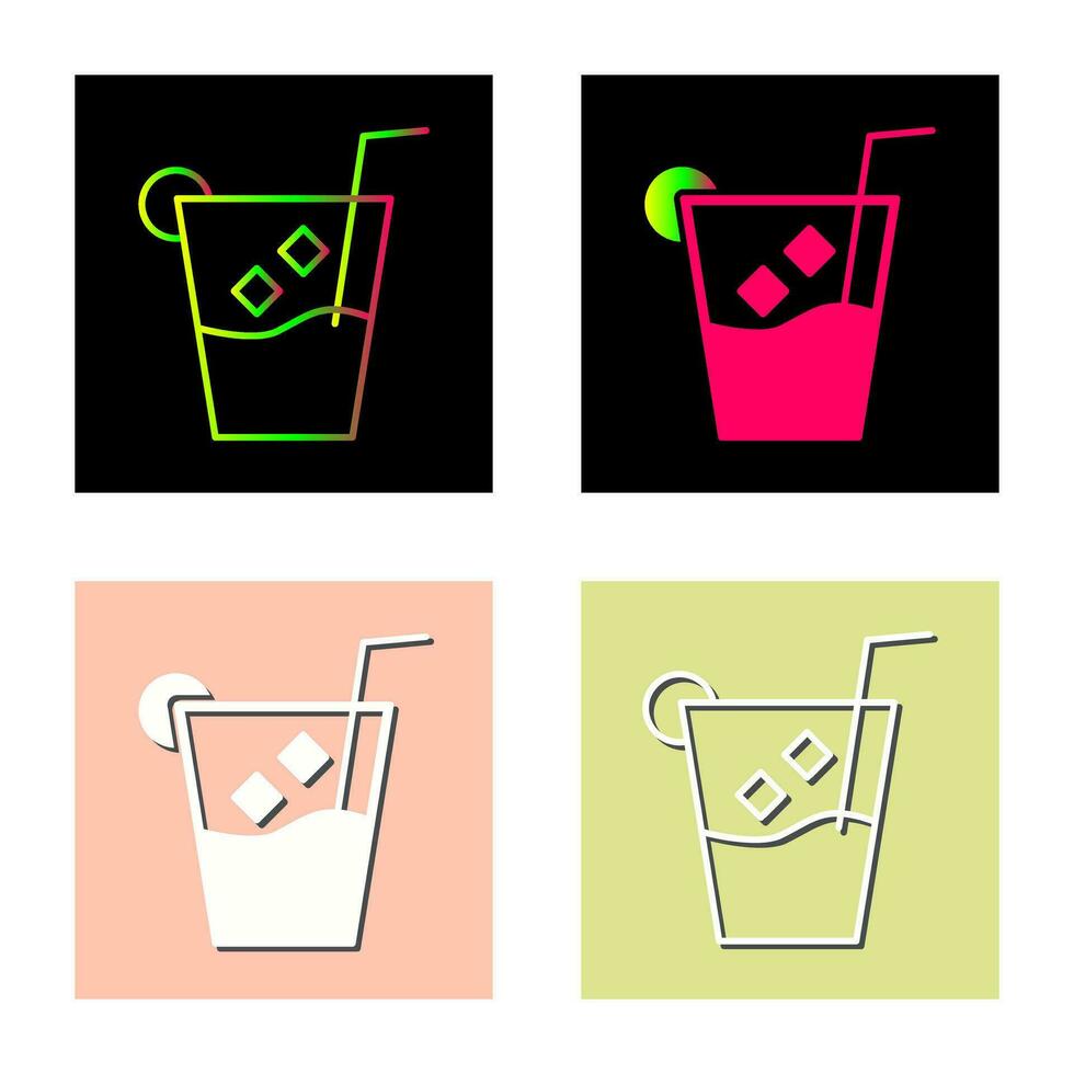 Unique Whiskey Sour Vector Icon