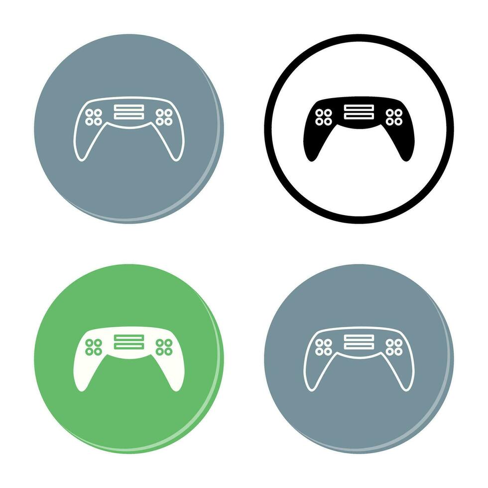 icono de vector de consola de juegos único