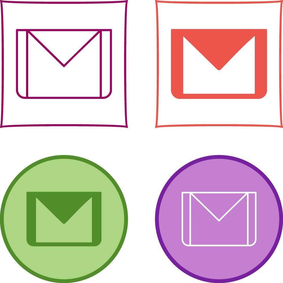 Unique Email Vector Icon