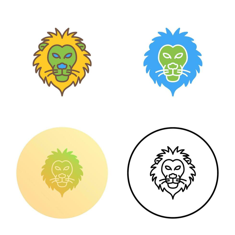 Lion Vector Icon