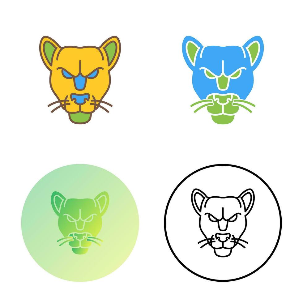 Black Panther Vector Icon