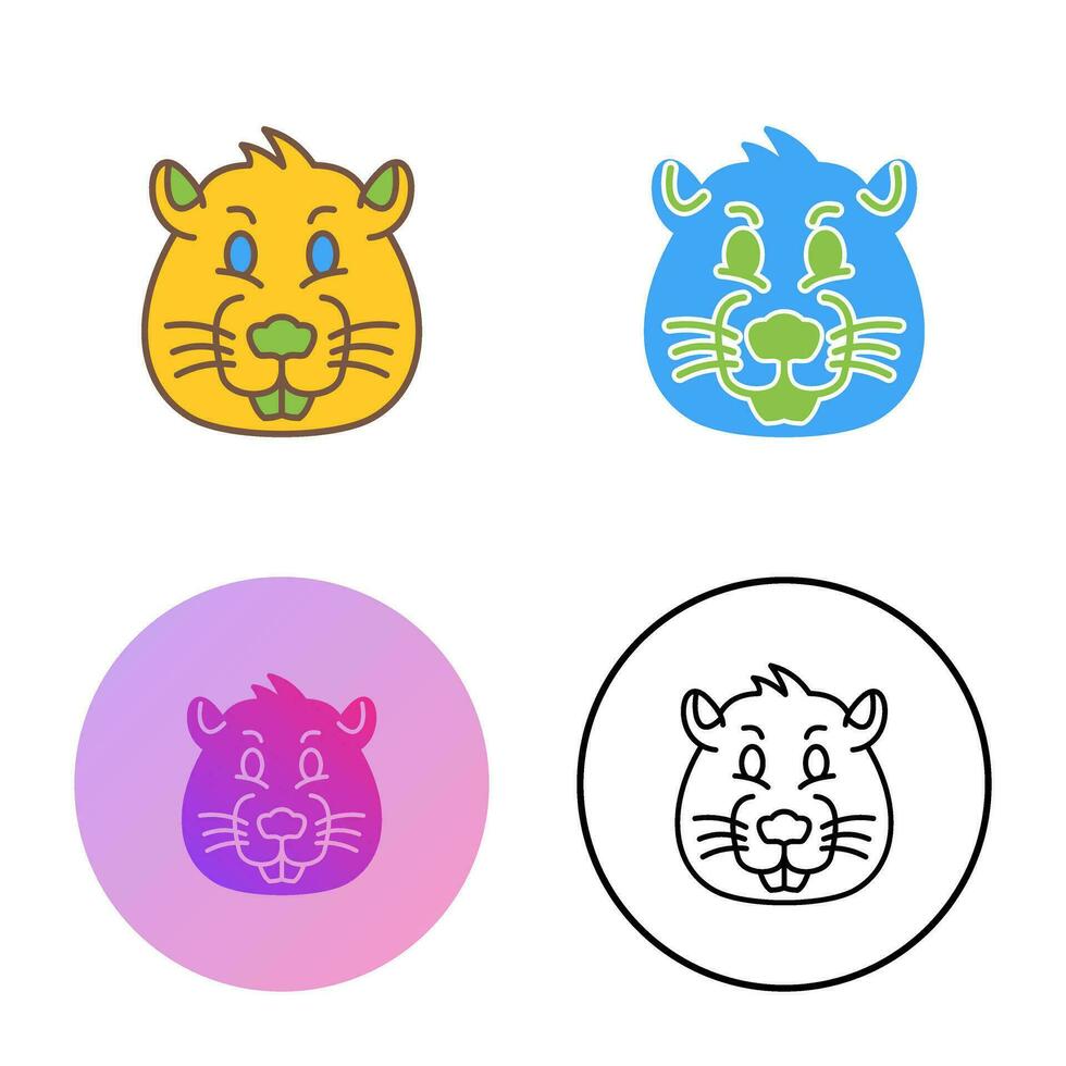Beaver Vector Icon