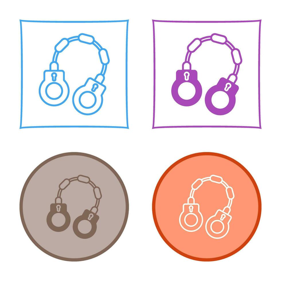 Handcuff Vector Icon